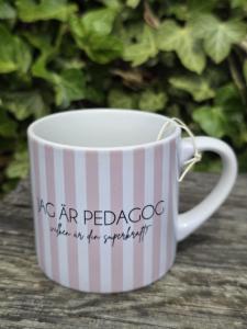 Mugg Randig Rosa, Jag är pedagog - Gamla Stans Kreativa