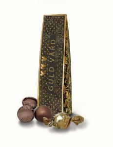 GULD VÄRD Chokladkort - Klaras Goda Presenter