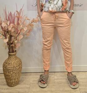 Magiskt stretchig byxa, Aprikos (Madde) - Soulful Fashion