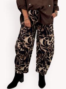 Byxa Barell, Animalprint Gisela - Gemini