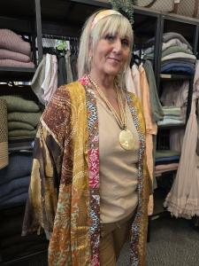 Kimono i bruna nyanser, Katja nr 5 - Love Forever