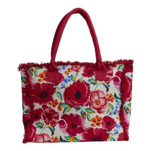 Bag med röda vallmo, Mira - the moshi