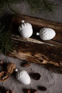 Ekollon i keramik, Askeby, 6 x 4 cm - Storefactory