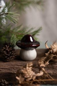 Svamp Skogstorp, Brun, 7 x 7 cm - Storefactory