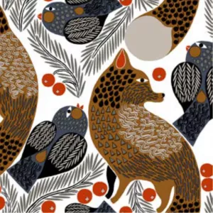 Servetter - Marimekko Ketunmarja (Lunch)