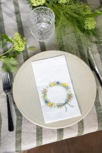 Servett Blomsterkrans - Storefactory