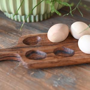 Äggställ i trä, 12 ägg - Miljögården