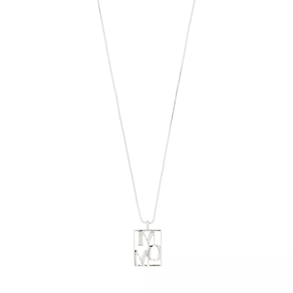 Halsband, Återvunnet silverpläterat MOM – Pilgrim