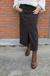 Mirakelkjol Lång, Coffee Madde - Soulful Fashion