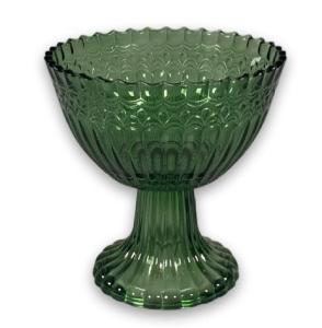Skål i pressat glas, Grön, Etienne - Miljögården