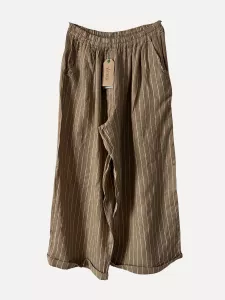 Linnebyxa Randig Kamel - Reunion    BERÄKNAD LEV: FEB/MARS