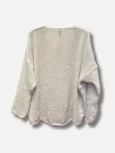 Stickad tröja, Offwhite Fanny - Reunion