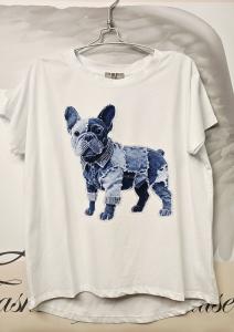 T-shirt Inze, Fralla Jeansblå - Soulful Fashion    BERÄKNAD LEV: APRIL