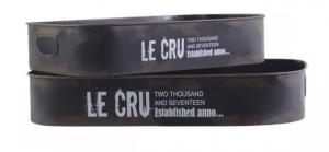 Chic antique, Plåtbricka Le Cru Svart - Större