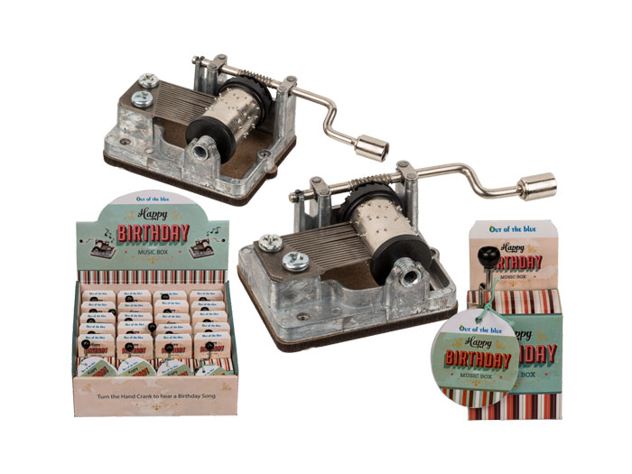 Speldosa Happy Birthday - Bromma Kortförlag