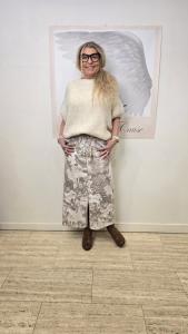 Mirakelkjol Lång, Flower Sand, Madde - Soulful Fashion