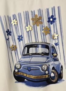 T-shirt Inze, Fiat Blå - Soulful Fashion