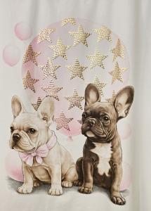 T-shirt Inze, Frallor och stjärnor, Rosa - Soulful Fashion