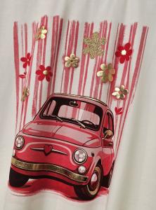 T-shirt Inze, Fiat Röd - Soulful Fashion