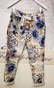 Magiskt stretchig byxa, Pion Blå, Madde - Soulful Fashion
