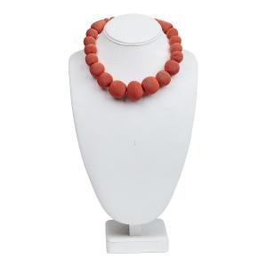 Halsband, Orange stora kulor, Esme - the moshi