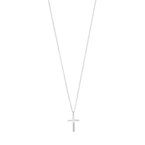 Halsband, Återvunnet silverpläterat kors DAISY – Pilgrim