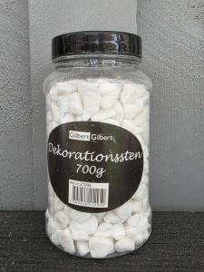 Dekorsten Vit (700g) - Gilbert