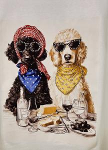 T-shirt Irma, Pudel - Soulful Fashion