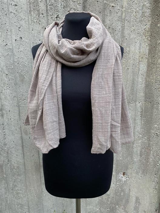 Scarves Våfflad, Taupe (Elena) - Mix by Heart