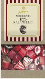 Rox Karameller, Mathildas Jul - Sockerbageriet       BERÄKNAD LEV: OKT
