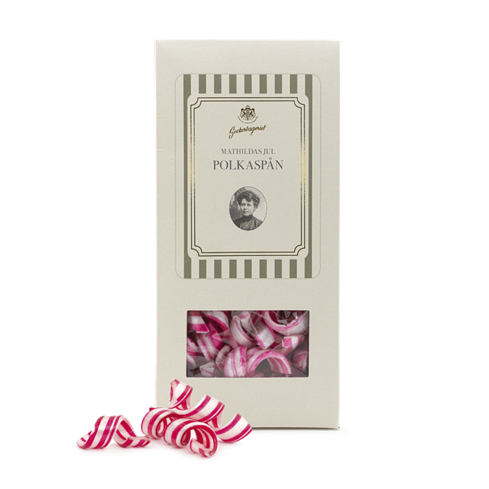 Mathildas Polkaspån i ask - Konfektyrfabriken