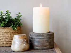 Grimaud, Ljusstake för blockljus - Chic Antique