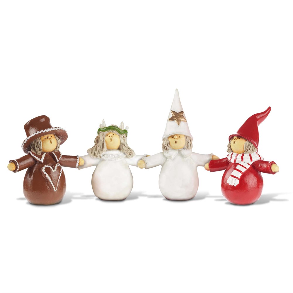 Luciatåg, 4 delar 6-9 cm - Nääsgränsgården