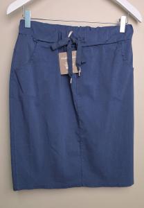 Mirakelkjol Kort, Mörk Jeansblå Madde - Soulful Fashion