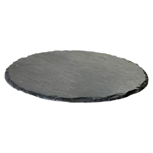 Skifferplatta Rund (dia: 15 cm) - Affari