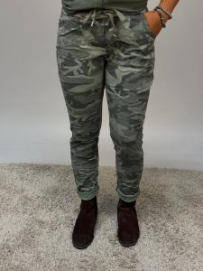 Magiskt stretchig byxa, Army Camo, Signe - Mix by Heart