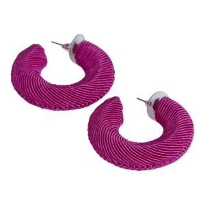 Örhänge, Rosa klädda creoler, Esme - the moshi