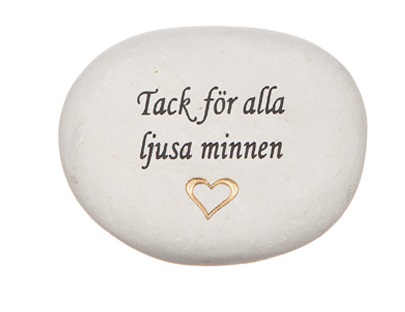 Sten, Tack för alla ljusa minnen
