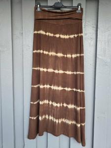 Kjol Maida, Tie Dye Brun / Beige - Coconut Milk