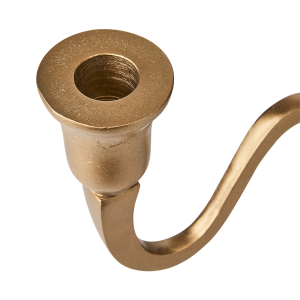 Kandelaber Carter (M) Mässingsfinish För Tre Ljus - Affari