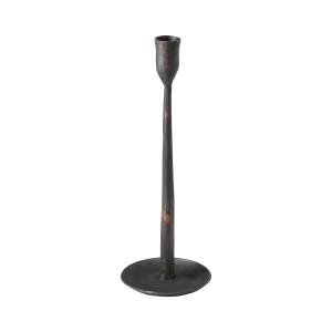Ljusstake Thor, Svart (Höjd 25 cm) - Affari