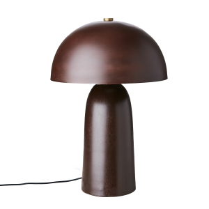 Fungi Bordslampa Brun, L (Höjd: 61 cm) - Affari