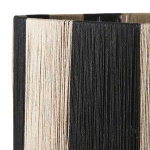 Bordslampa Svart / Natur, Jullan (Höjd: 49 cm) - Affari