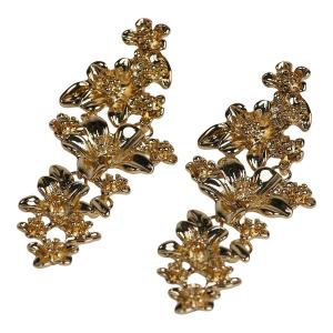 Örhänge, Blomranka i guld, Penny - the moshi