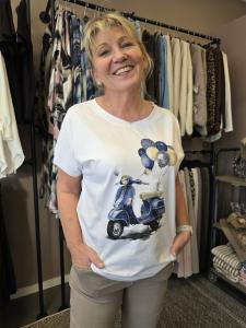 T-shirt Inze, Scooter Marin - Soulful Fashion