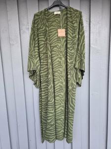 Kimono Zebra Green, Mora - Coconut Milk