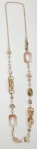 Halsband Långt, Beige / Creme - Cat & Co
