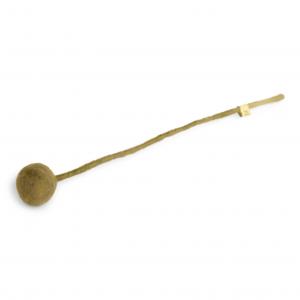 Grön blomma i tovad ull, stor (8485942) - Én Gry & Sif