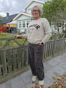 Tröja Stickad, Taupe Amour - Caramelle Fashion