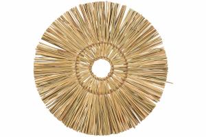 Väggdekoration av sjögräs, Cirkel (Dia 50 cm) - A lot